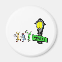 Bourbon Street Magnet