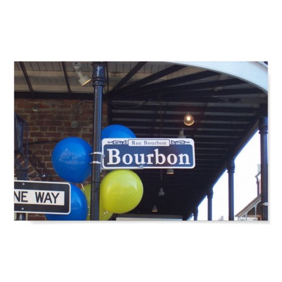 Bourbon Street print