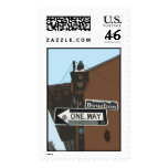 bourbon street sign drawing