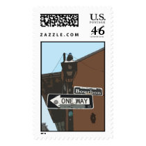 bourbon street sign drawing postage by janet_calvo bourbon street sign drawing postage