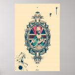 Bourgeoisie Woman Art Poster posters