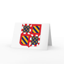 Bourgogne Coat of Arms Greeting Card