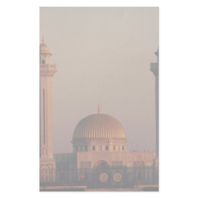 Bourguiba Mausoleum, Monastir, Tunisia Stationery by beautifulclicks