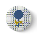 Bourne Mfg. logo pattern badge Pinback Buttons