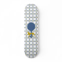 Bourne Mfg. logo pattern skateboard