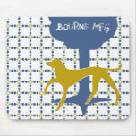 Bourne Mfg. logo pattern usepad