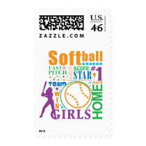 Bourne Softball postage