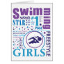 Bourne Swimming Cards