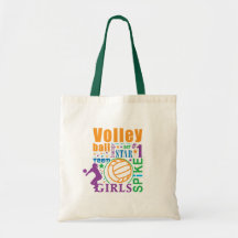 Bourne Volleyball Canvas Bags