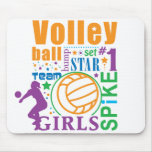 Bourne Volleyball Mouse Pad