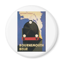 Bournemouth Belle Fridge Magnets