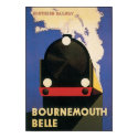 Bournemouth Belle posters by vintagetreasurechest Bournemouth Belle posters