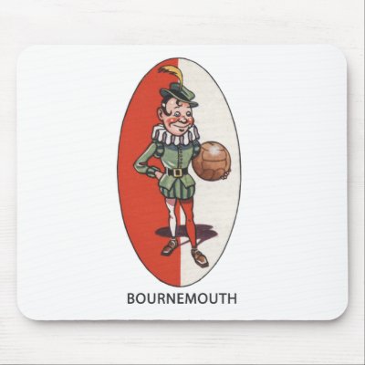 Bournemouth Football Club Mouse Pad by dangerhood