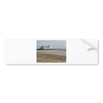 Bournemouth pier in winter bumper sticker