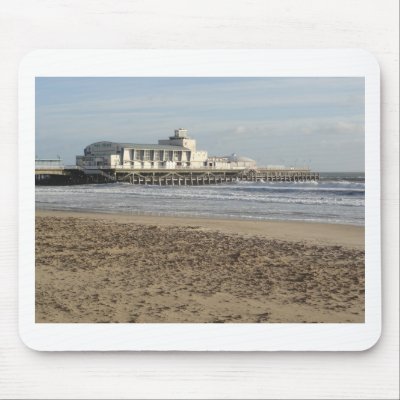 Bournemouth pier in winter mousemats by davewilks