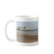 Bournemouth pier in winter mugs