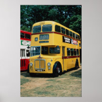 Bournemouth's 154 Leyland on an outing to Southamp Print