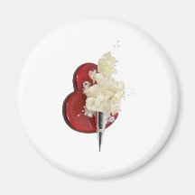 BoutanniereAndHeart081309 Fridge Magnet