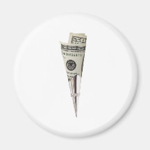 BoutanniereMoney081309 Fridge Magnet