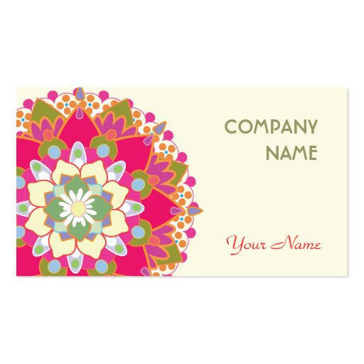 Boutique Business Card (front side)