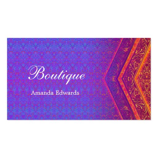 Boutique - Business card (front side)