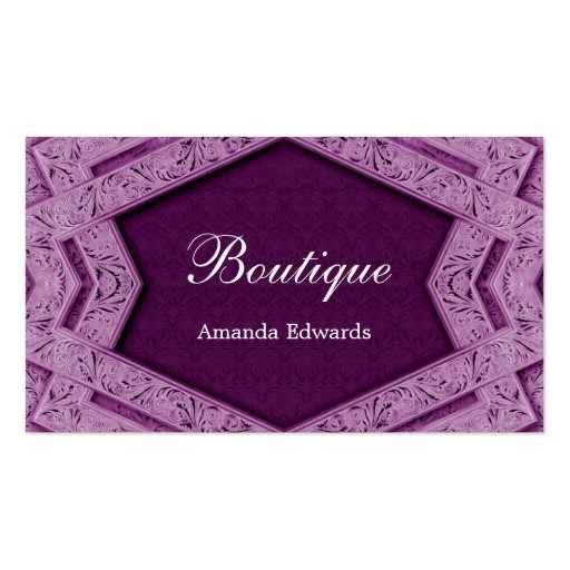 Boutique - Business card (front side)