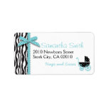 Boutique Chic Boy Address Label