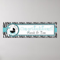 Boutique Chic Boy Banner B Posters