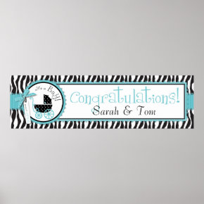 Boutique Chic Boy Banner B Posters
