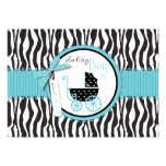 Boutique Chic Boy Card B2 Personalized Invites