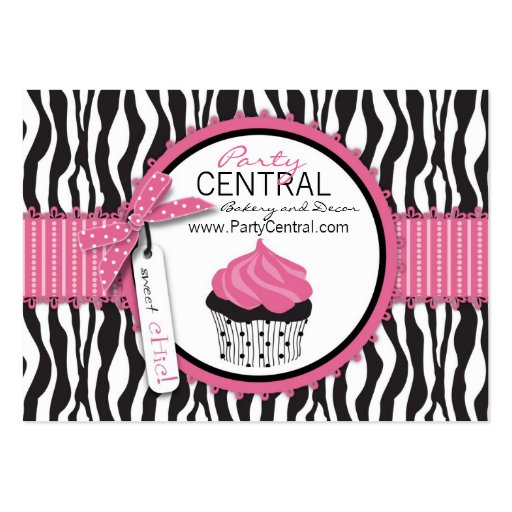 Boutique Chic Business Card (front side)