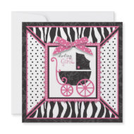 Boutique Chic Card Square invitation