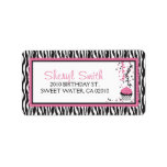 Boutique Chic Cupcake Address Label