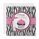 Boutique Chic Cupcakes Square_intxtang Personalized Invitations