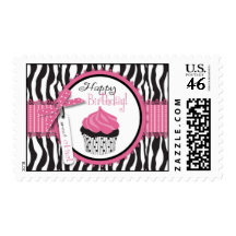 Boutique Chic Cupcakes Stamp