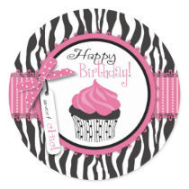 Boutique Chic Cupcakes Sticker 2