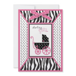 Boutique Chic Invitation Card invitation