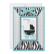 Boutique Chic Invitation Card Boy