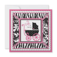 Boutique Chic Invitation Square invitation