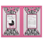Boutique Chic Party Favor Wrapper Full Color Flyer