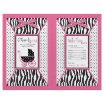 Boutique Chic Party Favor Wrapper Full Color Flyer