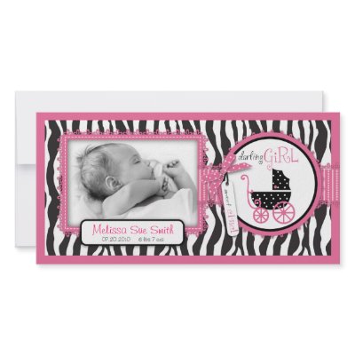 Boutique Chic Photo Card by LullabyeDreams