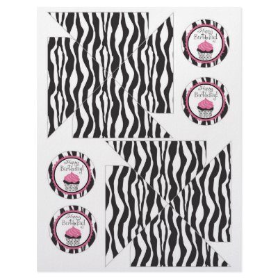 Boutique Chic Pinwheel Full Color Flyer by LetsCelebrateDesigns