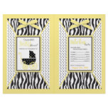 Boutique Chic Popcorn Wrapper Baby flyers