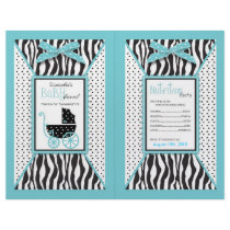 Boutique Chic Popcorn Wrapper Boy Custom Flyer