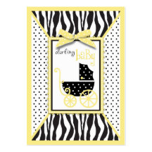 Boutique Chic Reminder Notecard Baby Business Card Template