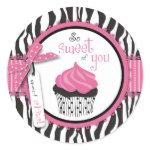Boutique Chic TY Cupcake Sticker sticker