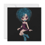 Boutique Gothique Mascot Goth Girl 9 Custom Invite