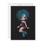 Boutique Gothique Mascot Goth Girl 9 Personalized Announcements