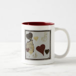 Boutique Hearts Tan - Mug